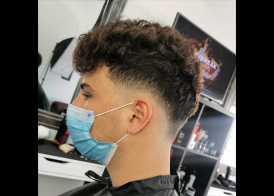 corte curly barberias mister t