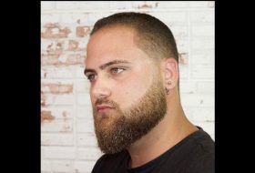 corte degradado barba perfilado