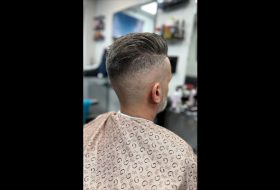 corte degradado cabello