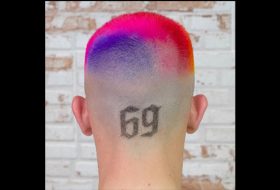 corte degradado tinta