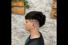 corte diseño alpha barbershop