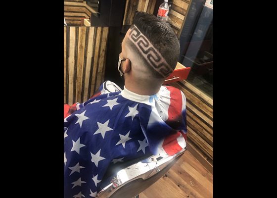 corte diseño barber shop hh