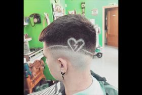 corte diseño barberia ruben novalos