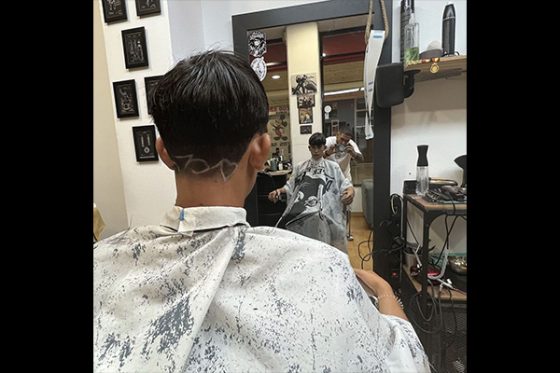 corte diseño joven jjs barbershop