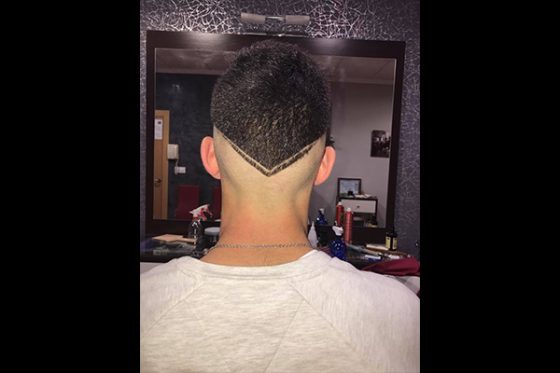 corte diseño la Barberia de alejandro