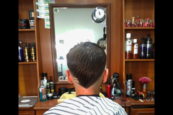 corte diseño la barberia de manuel