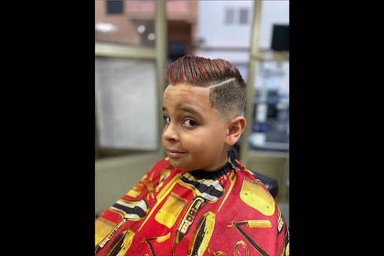 corte diseño niño chiky barberia png