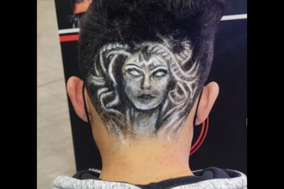 corte diseño the wolf barber