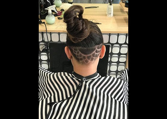 corte diseño zarza peluqueros