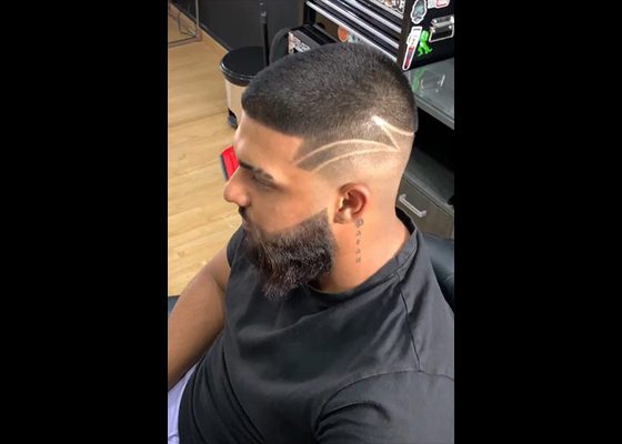 corte estilo barba yuma barber