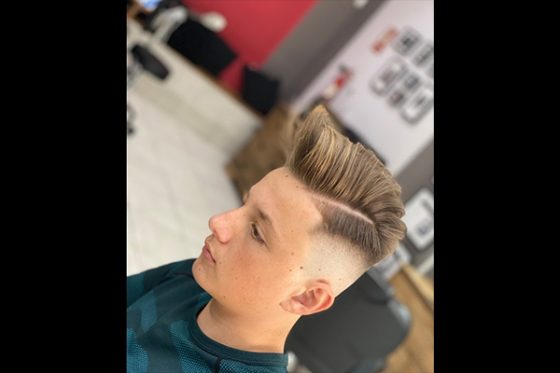 corte estilo joven barber center