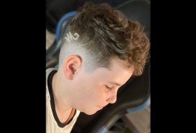 corte estilo lineas niño