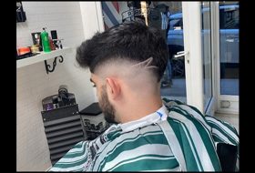 corte estilol barberia amistad estilo
