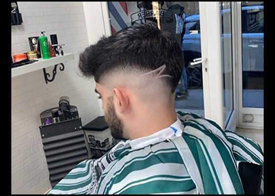 corte estilol barberia amistad estilo