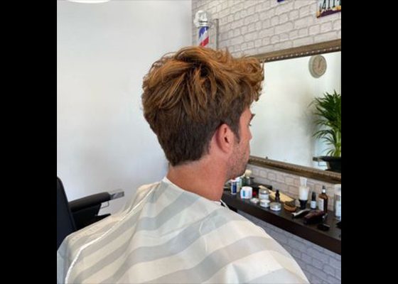 corte hombre tijera