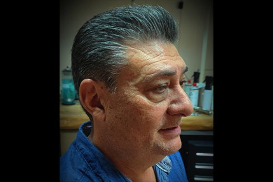 corte jubilado cas barber manu ballesteros