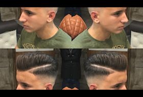 corte linal con degradado