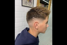 corte niño b crew barbershop