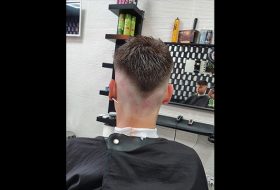 corte niño barber tyson degradado