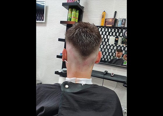 corte niño barber tyson degradado
