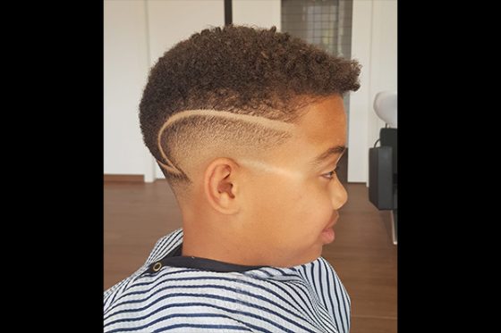 corte niño la barberia de gema