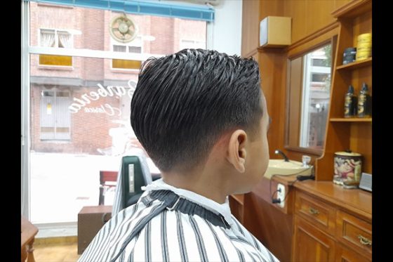 corte niño la barberia de manuel