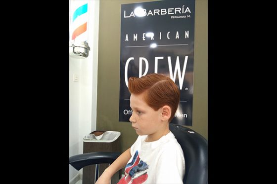 corte niño la barberia melilla