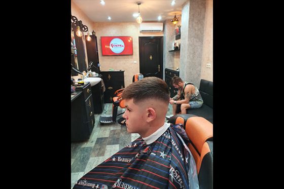 corte niño london barber