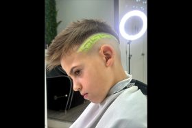 corte niño melos barber