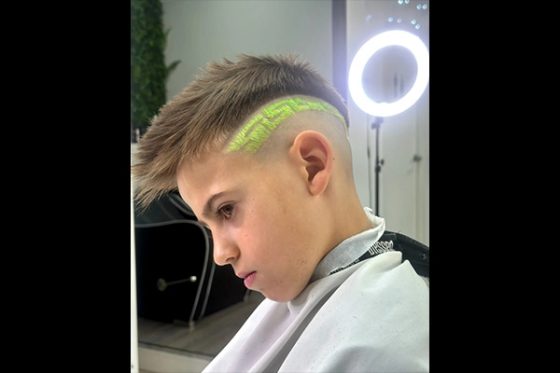 corte niño melos barber