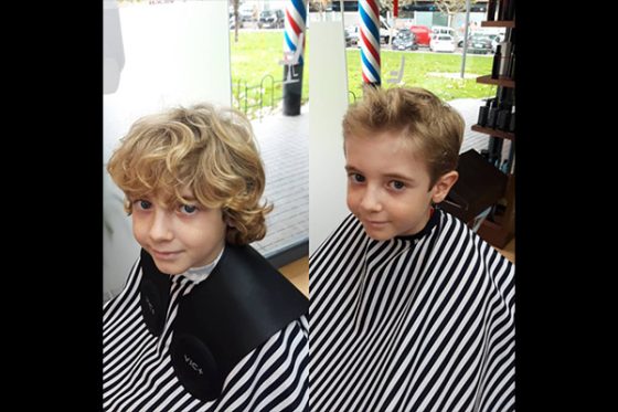 corte niño peluqueria iraul