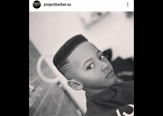corte niño proyect barber