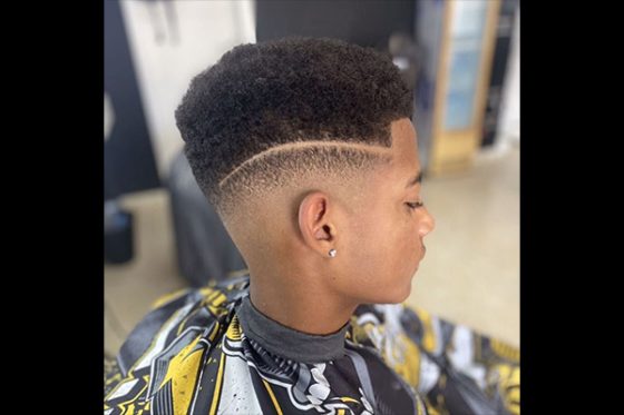 corte sencillo chico km barbershop