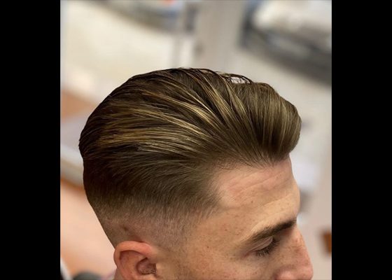 corte tijera degradado