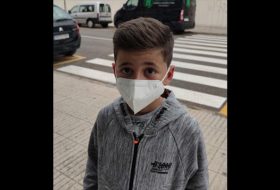 corte tijera niño