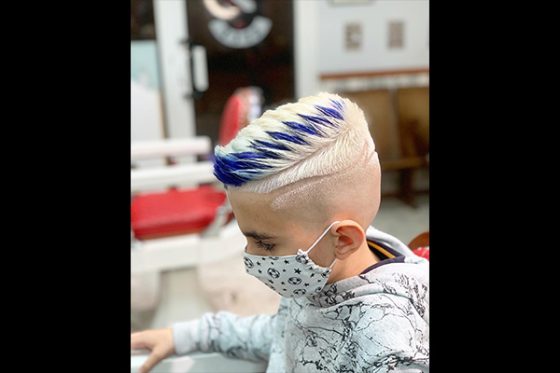 corte tinte niño barberia el cuartel