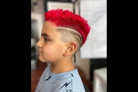 corte tinte niño la barberia de alcala
