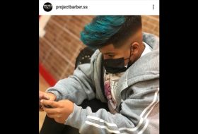 corte tinte niño proyect barber