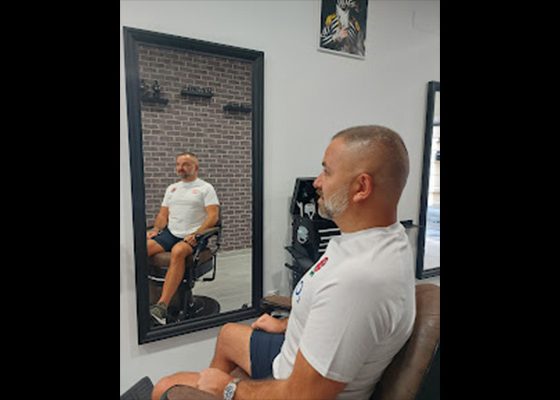 degradado corte rapado