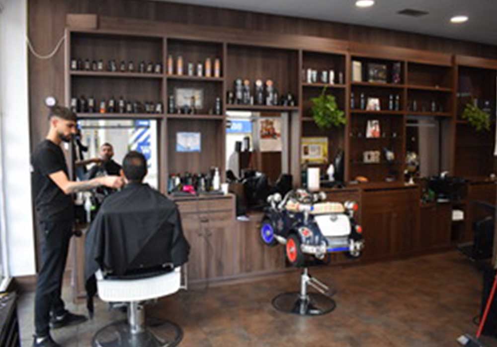 espacio de trabajo Williams Barber Shop
