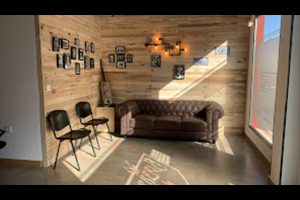 espacio interno barberia