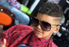 estilo corte niño barberia