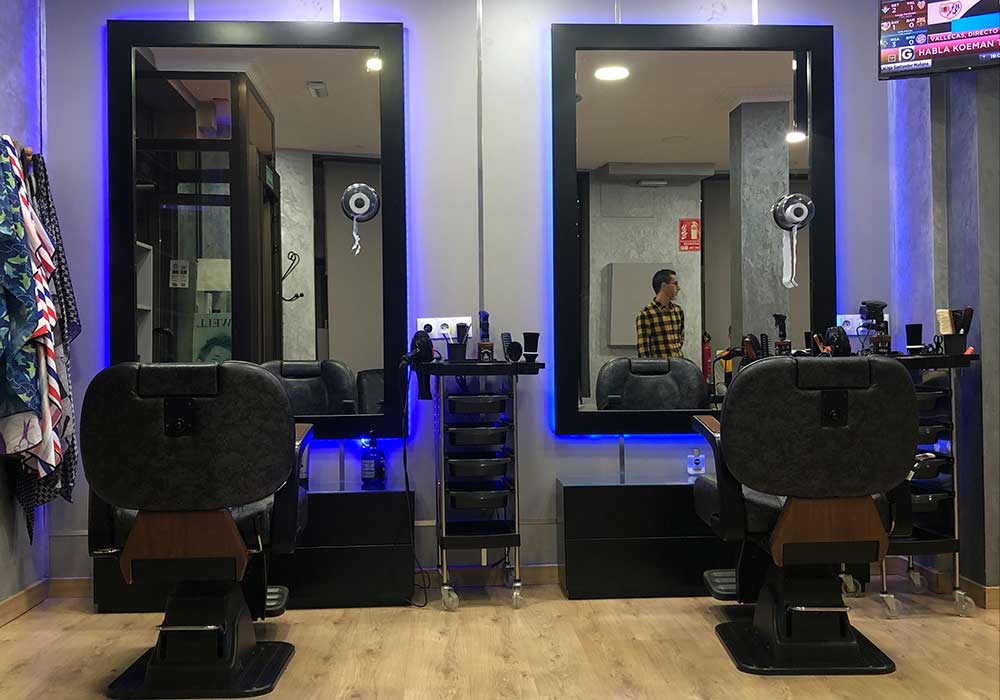 instalaciones Barbería Tetuán