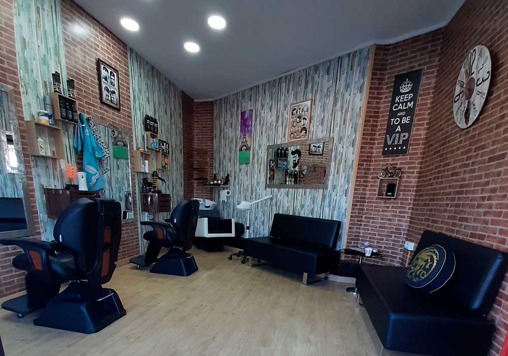 instalaciones Paris barber shop