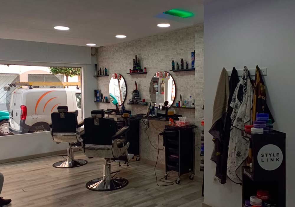 instalaciones barberia bruselas