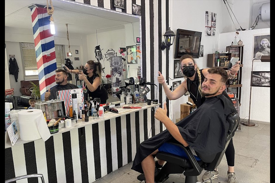 interior baxer barberia