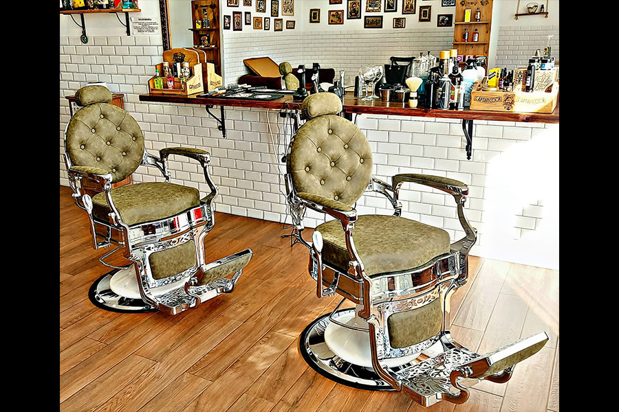 interior la barberia de gema