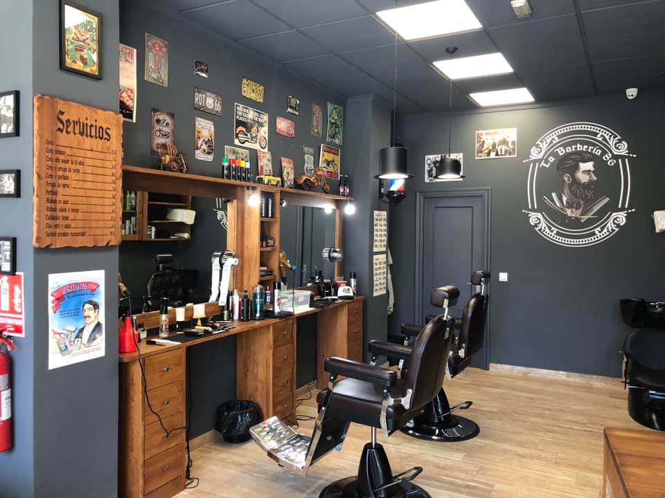 interior sillas la barberia 86