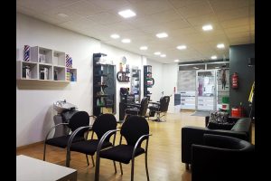interior the crew barbershop