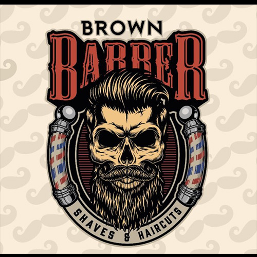 Brown barber shop